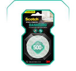 Fita Scotch® Fixa Forte Banheiro