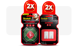 Fita Dupla-Face Extrema Scotch® com selos 2X