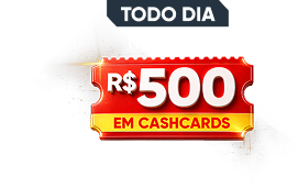 R$500 em cashcards
